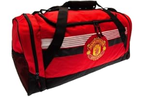 MANCHESTER UNITED F.C. Manchester United FC Sac fourre-tout authentique de la marque EPL – Importé du Royaume-Uni
