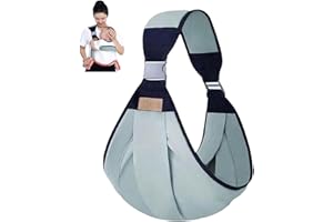 TOZBLEU Portabebé Multifunción Elastico y Transpirable - Mochila Ajustable para Bebés de hasta 20 kg