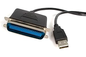 StarTech.com Câble Adaptateur de 3m USB vers 1 Port Parallèle pour Imprimante - Mâle Mâle (ICUSB128410)