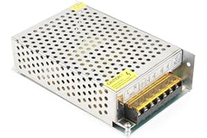 VELAIN 5V 20A Alimentation à découpage,100W Transformateur de Tension,Convertisseur de Commutation d'Alimentation pour LED Ruban, PC Portable,Caméras de Surveillance