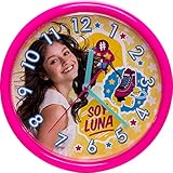 Kunststoff Soy Luna Mädchen Wanduhr Kunststoff Rosa 93711