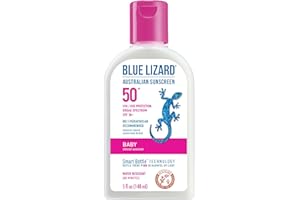 Blue Lizard Spf#50+ Baby Australian Sunscreen 5 Ounce (148 ml) (confezione da 3)