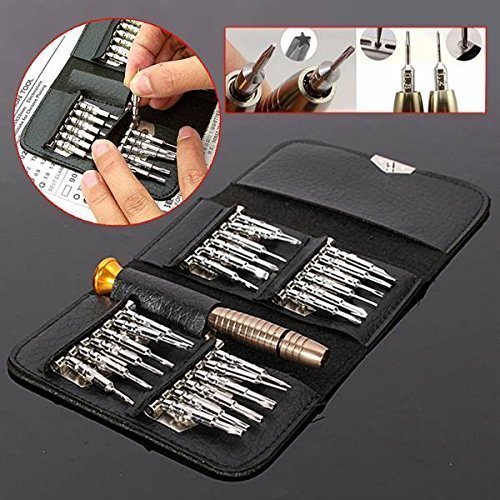 CymuRos Mini Schraubendreher Set 25-teilig Präzisions Minischraubenziehern Werkzeugset für Smartphone PC Laptop Tablet - 6