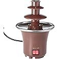3 Tier Mini Chocolate Fondue Fountain, Brown - Ea-820