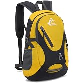 Bseash Small Outdoor Hiking Backpack 15-20L Lightweight Waterproof Travel Backpack for Boys Girls Boys Camping Cycling