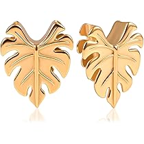 Vankula Ohr Tunnel 1 Paar Double Flared - Edelstahl Flesh Plugs 8mm-16mm