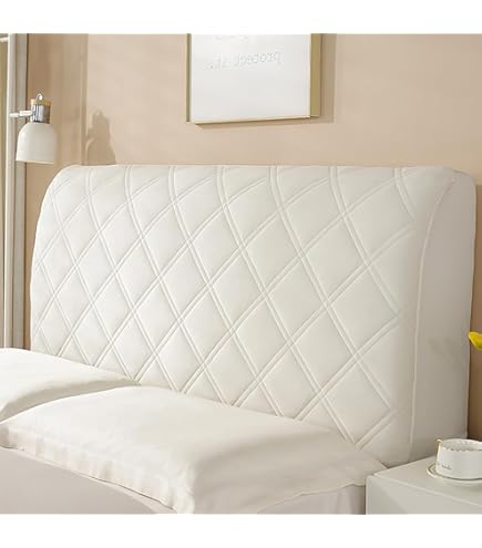 Copertura Per Testiera Letto In Velluto Elasticizzato - Antipolvere, Lavabile, Per Letti Matrimoniali E King - Foto 5