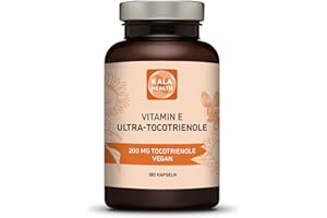 ‎KALA HEALTH Kala Health Ultra Tocotrienol 200mg Vitamin E Vegan alle 4 Tocotrienole Alpha Tocotrienol +Beta Tocotrienol Gamma Tocotrienol Delta Tocotrienol - Tocotrienol-Komplex