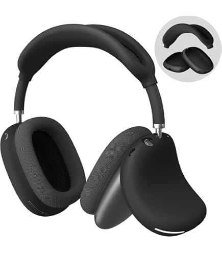 Custodia In Silicone Per AirPods Max - Set 3 In 1 Antigraffio, Colore Blu - Foto 9