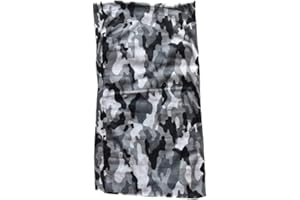 TOPT RASTA Bandana Masque Cache Cou Camouflage Gris Urban Tour de Cou Casque