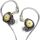 ERJIGO EDXPro KZ EDX kulak i&ccedil;i monit&ouml;r, HiFi stereo sahne/st&uuml;dyo IEM g&uuml;r&uuml;lt&uuml; yalıtımlı spor kulaklık/kulaklık/kulaklık/m&uuml;zisy