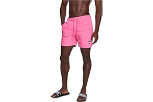 Urban Classics Block Swim Shorts Hombre Bañador Negro