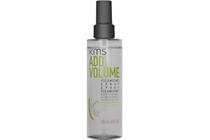 KMS ADDVOLUME Spray volumizzante per capelli fini e medi, senza potere, più volume, pienezza e densità, formulazione vegana con riso upgecyceltem senza siliconi, 200 ml