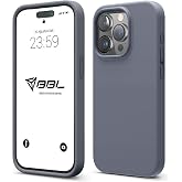 Babilden iPhone 14 Pro İle Uyumlu Kılıf İnce Ve Dayanıklı Sıvı Silikon 3 Katmanlı Tam Kaplamalı Şık Yumuşak Jel Hissi Y&uuml;ksek 