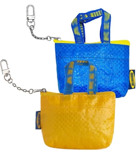 2 Sacs à Clés ZXUPOI - Porte-Clés Voiture, Cuir Polypropylène, 11x7x3cm