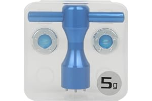 Gofotu Golf Weight 2pcs 5g/10g/15g/20g/25g/30g/35g/40g Golf Weights Wrench Kit Compatible with Titleist Scotty Cameron Putter Newport (5g)