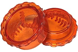 BROSZIO Durandal Garlic Chef - Garlic Roller für Knoblauch, Chilis, Kräuter, Nüsse - Garlic Press - Knoblauchpresse - Knoblauchreibe - Knoblauchschneider - Garlic Crusher - Knoblauch Zerkleinerer (Orange)