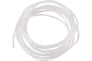 Sirxlevcy Sirxlevcy (R) - Tubo d'aria pneumatico in poliuretano trasparente, 4 metri, 4 mm x 2,5 mm, 4 mm