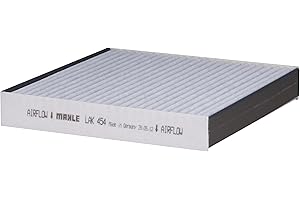 MAHLE LAK 454 Interior Cabin Air Filter - Carbon Activated Pollen Filter - with odor protection - Car