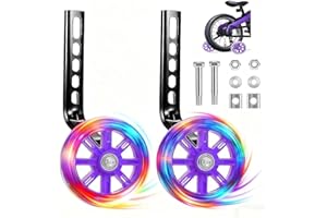 TFSZE Rotelle bicicletta bambino,Ruote Ausiliarie per Biciclette,Rotelle Stabilizzatori,Training Wheels for Bikes Stabilizzatori,Ruote di Sostegno di Sicurezza