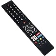VINABTY RC43137P Remote Control Replace for Bush Digihome Finlux Celcus Smart TV Electriq 2018-2019 Models w NetFlix Youtube Freeview F play Buttons RC43137 49-EB-FHD 49-EB-UHD DLED24HDSDVD DLED32HDS