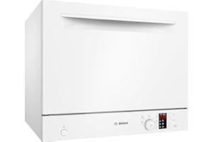 Bosch SKS2ITW00E, Série 2, Lave-vaisselle compact 55cm, Pose-libre, Blanc