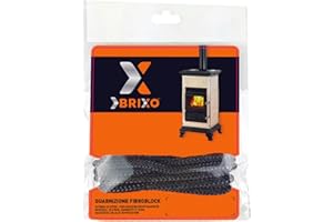 BRIXO GUARNIZIONE IN FIBRA VETRO X SPORTELLI STUFE, CAMINETTI E FORNI FIBROBLOCK MM. 6.