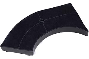 AquaHouse CHF1 Filtre à charbon actif - Compatible avec hotte Whirlpool AKR441 AKR442 AKR443 HOOA00S AKR441WH AKR441IX, Wpro AMC859, Cassette filtre charbon type 10