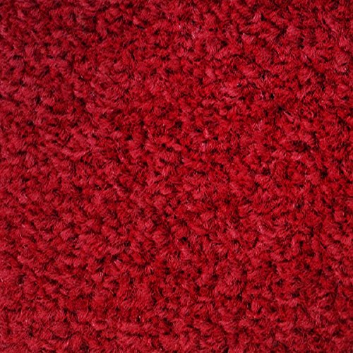 casa pura® Premium Fußmatte in attraktiver Optik | Schmutzfangmatte in 5 Größen | rot | 90x150cm - 3