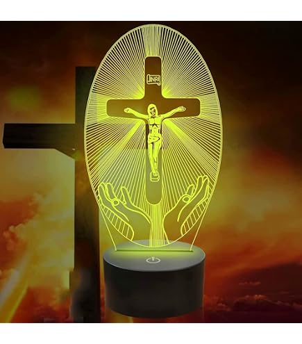 YTDZLTD Illusione Ottica 3D Islamic Castle Lampada Luce Notturna 16 Colori Mutevoli Telecomando USB Potere Toccare Cambiare LED Lampada da Tavolo Bambini Compleanno Natale Regalo