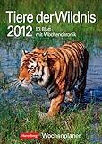 Tiere der Wildnis 2012: Harenberg Wochenplaner. 53 Blatt mit Zitaten und Wochenchronik by 
