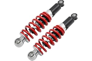 SYOWADA 230mm Front Shock Absorber Shocker Suspension Replacement for Quad ATV Spring Damping 2PCS