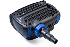 BluGarda BluFlow 5.200-40 watt - Pompe de bassin ecoenergetique, filtration, Pompe à Eau, Fontaine, Jardin, Carpes Koi, Économie d'Énergie