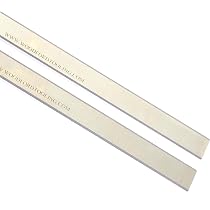Courroie Plate Jaune 8mm X 340mm - Pour Rabot Scheppach HMO, HMS, HMC, HMT - Remplace 05012111
