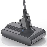 Batteria Dyson V7 Fluffy SV11, LONGFIT 21.6V 6500mah Batteria di Ricambio per Dyson V7 Motorhead V7 Animal V7 Cord Free V7 Tr