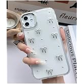 Go Accessory Iphone 11 Transparent Mini Bow Epoxy Toy Silicone Case