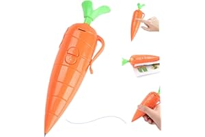 SSGUOPTE Jouet stylo à enregistreur de carotte de carottes également comme un stylo à bille mignon écriture ＆ ＆ cage d'enregistrement de la voix pour garçons girls enregistrant des stylos art des stylos pour