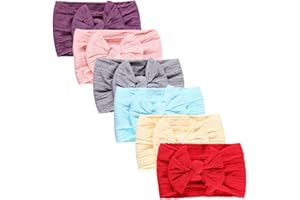 COUXILY Baby Bandeau Super Extensible Turban Headwrap noués pour Les Bambins et Les Enfants infantiles (A05)