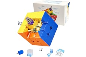 TUNJILOOL MOYU RS3M Maglev Magnetischer Speed Cube 3x3 Zauberwürfel Stickerless, 3D Magic Puzzle Spiele für Kinder und Erwachsene, Geeignet für Tägliche Spiel, Wettkampftraining und Geburtstagsgeschenk(MF8830)