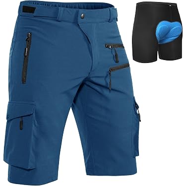 MTKSFDC Pantaloncini Ciclismo Uomo Calzamaglia da Bici da Uomo Pantaloncini da Bici da Uomo Under Wear Pantaloncini con Bretelle da Ciclismo Mountain Bike Traspirante Abbigliamento Ciclismo(D,5XL