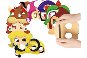 Deluisho Maschere Bambini Feste Animali, 12PCS Maschere di Pattuglia Canina In Festa dei Bambini Paw Dog Patrol Compleanno Party Favor Forniture