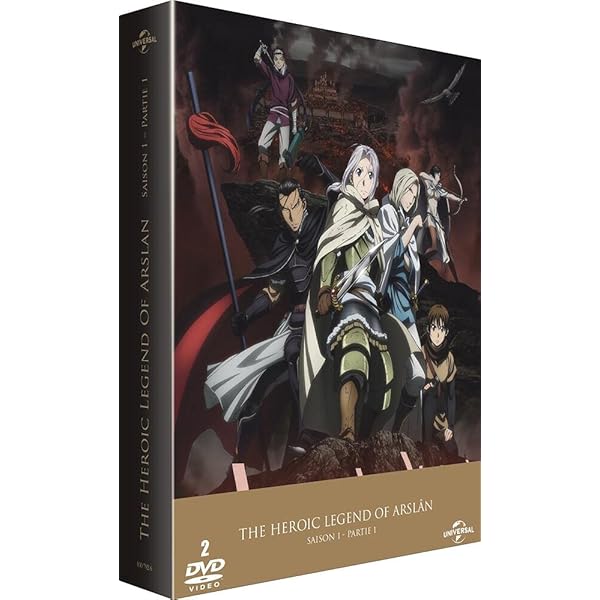 (未使用･未開封品)　アルスラーン戦記 第一期 1/2 DVD-BOX (1-13話)The Heroic Legend of Arsl?n - Saison 1 - Partie 1 [?dition Limit?e] [Import] 0pbj0lf The Heroic Legend of Arslan (Ep. 1-13) Vol. 1 - Limited