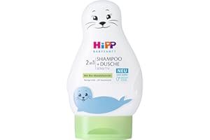 HiPP Babysanft 2in1 Shampoo + Dusche, 6er Pack (6 x 200 ml)