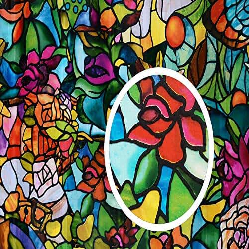 Amazon.co.uk stained glass window film