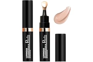CHICNANA Under Eye Concealer Luminous Eye Corrector SPF 45 Hydrating & Brightener for Dark Circles, Blemishes & Spots, Radiant Finish Lightweight Eye (02)