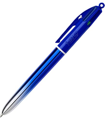 BIC 4-Colour Grip Pro Penna A Sfera 1.0 Mm - Punta 0.7 Mm, Colori Blu/Rosso/Nero/Verde, Confezione Da 12, 892293 - 5