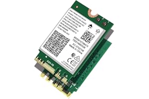 Ubit AX210NGW - Tarjeta WiFi para Intel AX210 NGW Wifi Bluetooth 5.3, M.2 WiFi 6E, tarjeta inalámbrica para ordenador portátil, compatible con Windows 10/11 (64 bits) M.2/NGFF