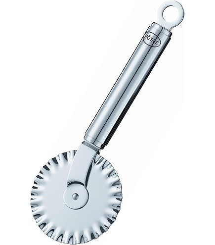 La Gondola Ravioli-stempel, rond Corzetti, 50 mm, Italiaans pastakgereedschap voor thuis en commerciële keuken, messing en natuurlijk hout, eenvoudig te gebruiken, ravioli uitsteekvormpjes, Made in