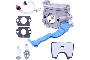 Gubeter Kit de Filtre à Carburant de réglage de carburateur, pour souffleur de Feuilles Husqvarna 125B 125Bx 125Bvx, pour Zama C1Q-W37