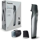 Panasonic ER-GK80-S503 Erkek Şarj Edilebilir V&uuml;cut D&uuml;zeltici Bı&ccedil;ak Şekilli, i-Shaper, Paslanmaz &Ccedil;elik, Uzun Pil &Ouml;mr&uuml;, İnce B&ouml;